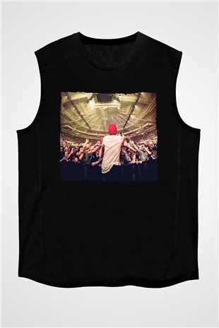 Avicii Siyah Unisex Kolsuz Tişört