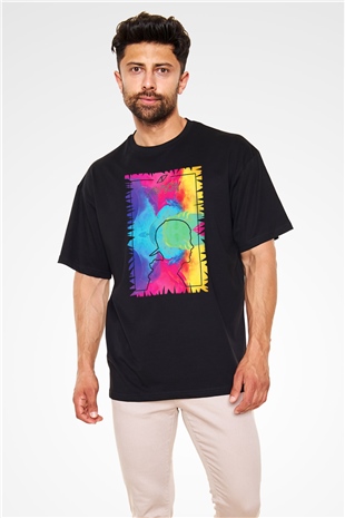 Avicii Siyah Unisex Oversize Tişört T-Shirt