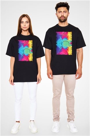 Avicii Siyah Unisex Oversize Tişört T-Shirt