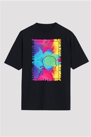 Avicii Siyah Unisex Oversize Tişört T-Shirt