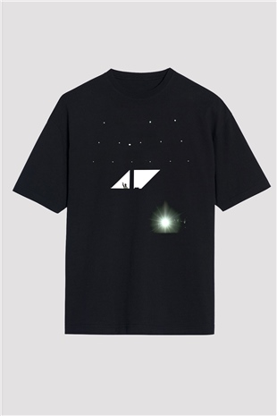 Avicii Siyah Unisex Oversize Tişört T-Shirt