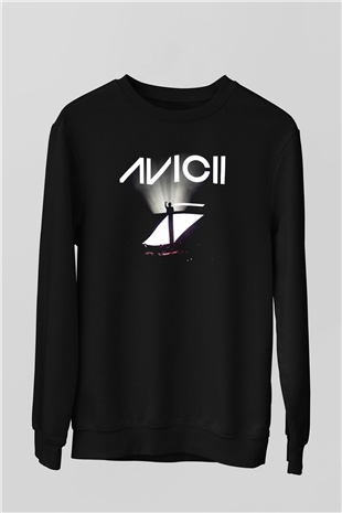 Avicii Siyah Unisex Sweatshirt