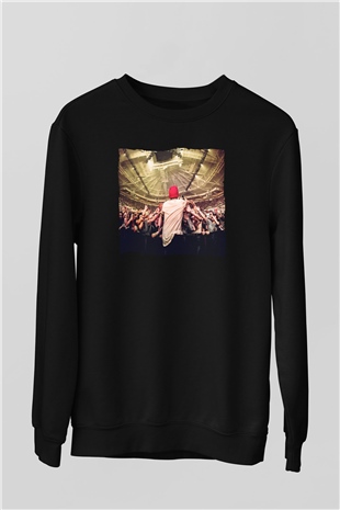 Avicii Siyah Unisex Sweatshirt