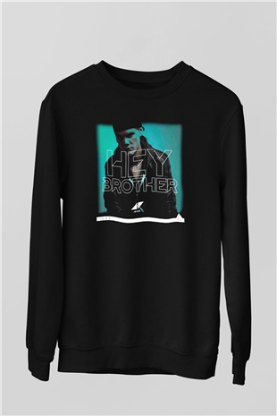 Avicii Siyah Unisex Sweatshirt