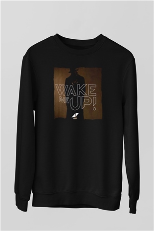 Avicii Siyah Unisex Sweatshirt