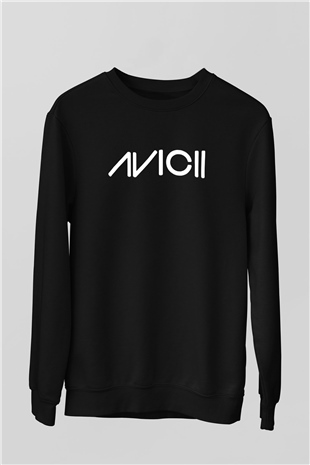 Avicii Siyah Unisex Sweatshirt