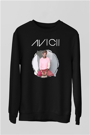 Avicii Siyah Unisex Sweatshirt