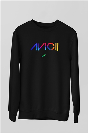 Avicii Siyah Unisex Sweatshirt