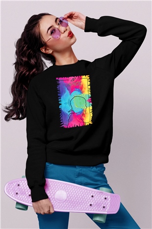 Avicii Siyah Unisex Sweatshirt