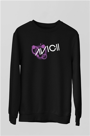 Avicii Siyah Unisex Sweatshirt
