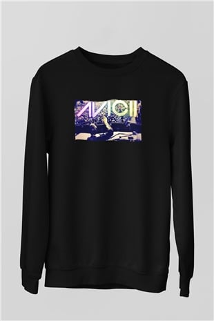 Avicii Siyah Unisex Sweatshirt
