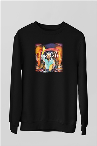 Avicii Siyah Unisex Sweatshirt