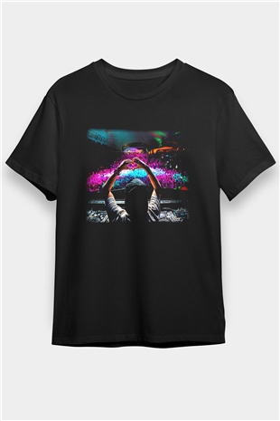 Avicii Siyah Unisex Tişört T-Shirt - TişörtFabrikası