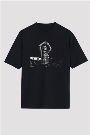 Avicii Siyah Oversize Tişört Oversize T-shirt - TişörtFabrikası