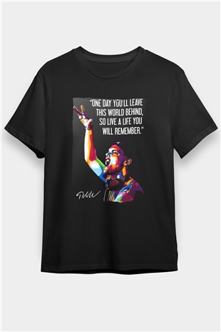 Avicii Siyah Unisex Tişört T-Shirt - TişörtFabrikası