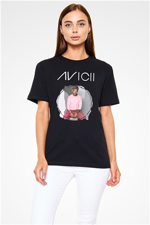 Avicii Siyah Unisex Tişört T-Shirt - TişörtFabrikası