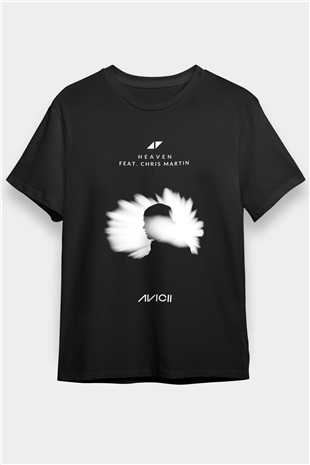 Avicii Siyah Unisex Tişört T-Shirt - TişörtFabrikası