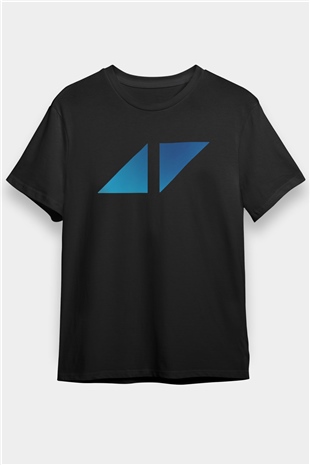 Avicii Siyah Unisex Tişört T-Shirt - TişörtFabrikası