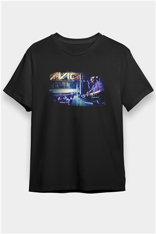 Avicii Siyah Unisex Tişört T-Shirt - TişörtFabrikası