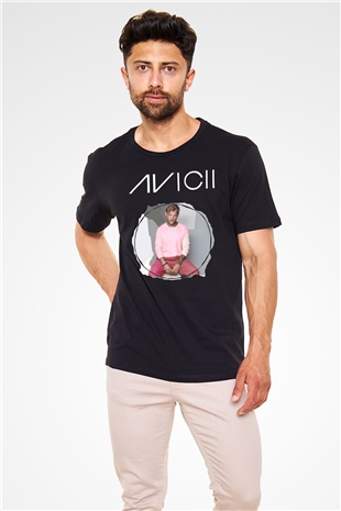 Avicii Siyah Unisex Tişört T-Shirt - TişörtFabrikası