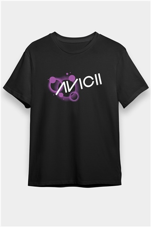 Avicii Siyah Unisex Tişört T-Shirt - TişörtFabrikası