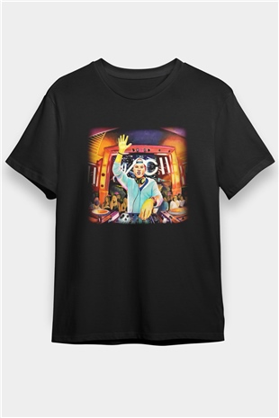 Avicii Siyah Unisex Tişört T-Shirt - TişörtFabrikası