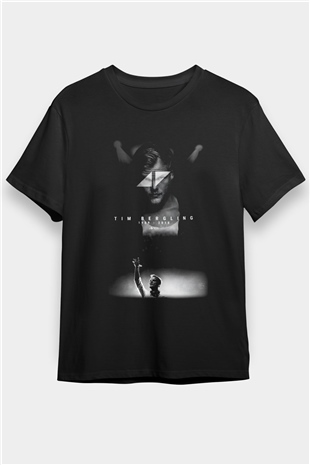Avicii Siyah Unisex Tişört T-Shirt - TişörtFabrikası