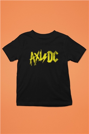 Axl Rose Siyah Unisex Çocuk Tişört