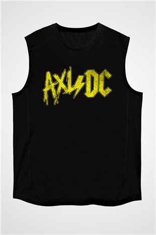 Axl Rose Siyah Unisex Kolsuz Tişört