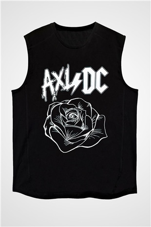 Axl Rose Siyah Unisex Kolsuz Tişört
