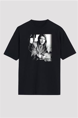 Axl Rose Siyah Unisex Oversize Tişört T-Shirt