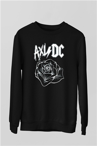 Axl Rose Siyah Unisex Sweatshirt