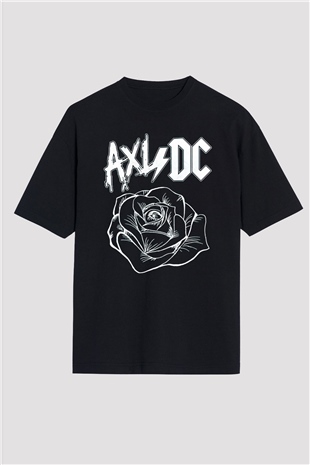 Axl Rose Siyah Oversize Tişört Oversize T-shirt - TişörtFabrikası