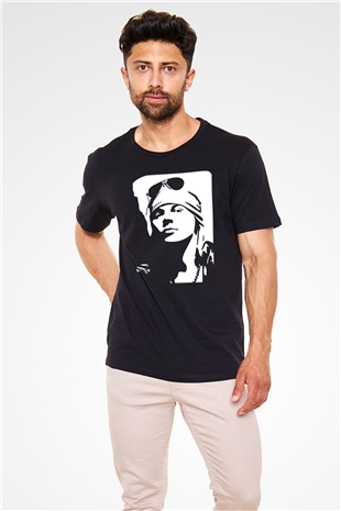 Axl Rose Siyah Unisex Tişört T-Shirt - TişörtFabrikası