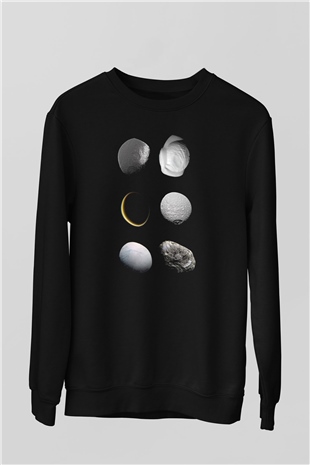 Ay Siyah Unisex Sweatshirt