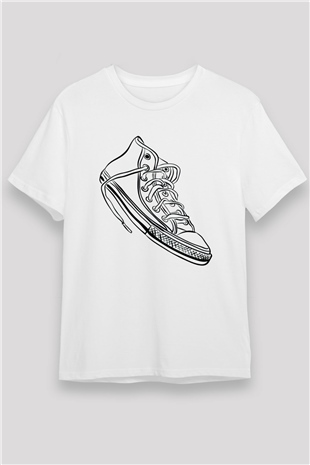 Ayakkabıcı Beyaz Unisex Tişört T-Shirt - TişörtFabrikası