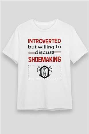 Ayakkabıcı Beyaz Unisex Tişört T-Shirt - TişörtFabrikası