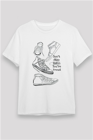 Ayakkabıcı Beyaz Unisex Tişört T-Shirt - TişörtFabrikası