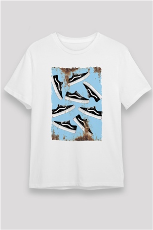 Ayakkabıcı Beyaz Unisex Tişört T-Shirt - TişörtFabrikası