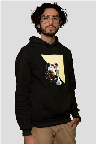 Ayı Siyah Unisex Hoodie