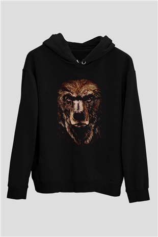 AyıSiyah  Unisex Hoodie