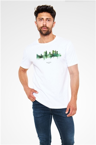 Aziz Paul Katedrali Beyaz Unisex Tişört T-Shirt - TişörtFabrikası