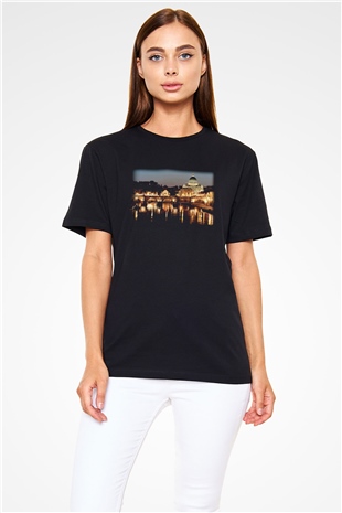 Aziz Petrus Bazilikası Siyah Unisex Tişört T-Shirt - TişörtFabrikası
