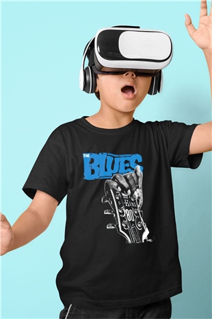 B.B. King Siyah Unisex Çocuk Tişört
