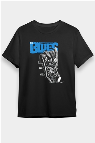 B.B. King Siyah Unisex Tişört T-Shirt - TişörtFabrikası