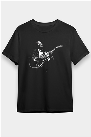 B.B. King Siyah Unisex Tişört T-Shirt - TişörtFabrikası