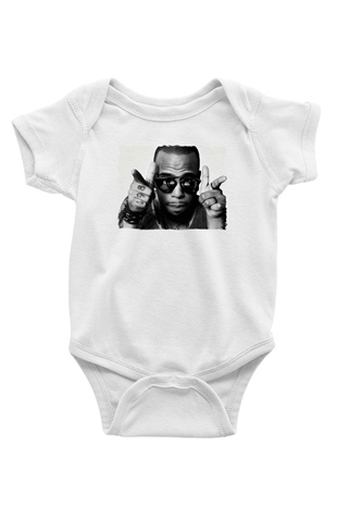 B.o.B Beyaz Bebek Body - Zıbın