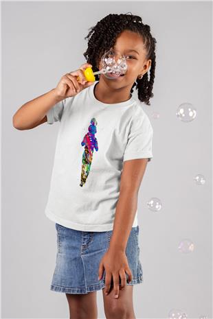 Babalar Günü Baskılı Beyaz Unisex Beyaz Çocuk Tişört - Tshirt