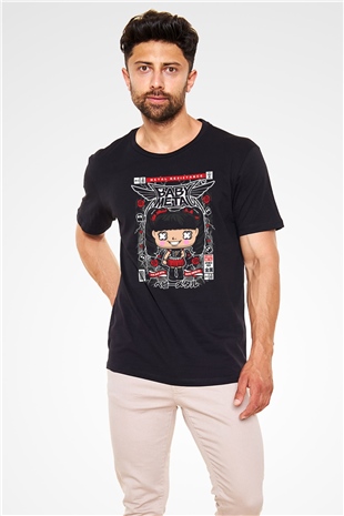 Baby Metal Baskılı Unisex Siyah Tişört