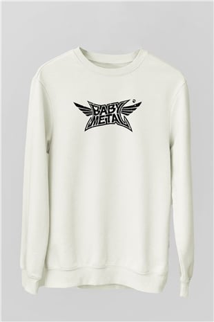 Babymetal Beyaz Unisex Sweatshirt